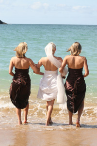 DTG Amy & Bridesmaids Heading Into the Sea LR
